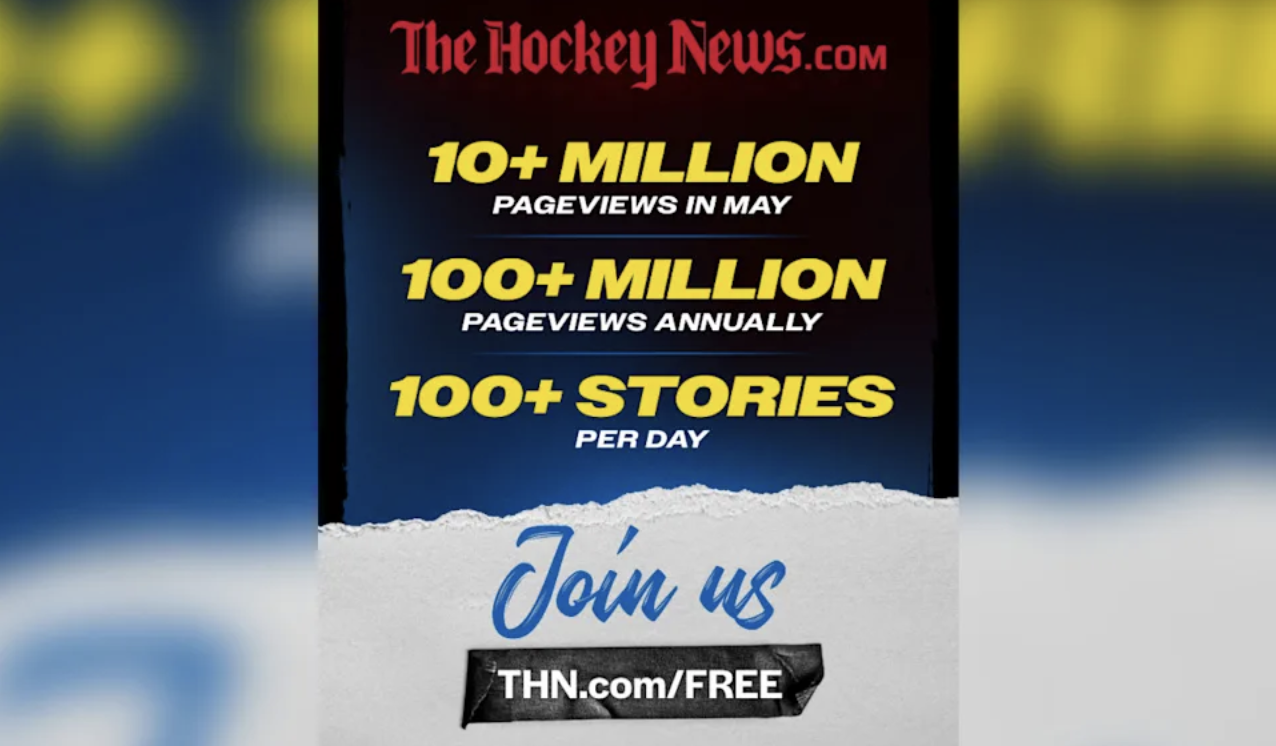 The Hockey News Hits 10 Million Page Views Per Month - W. GRAEME ROUSTAN